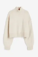 Oversized Mock-turtleneck Sweater