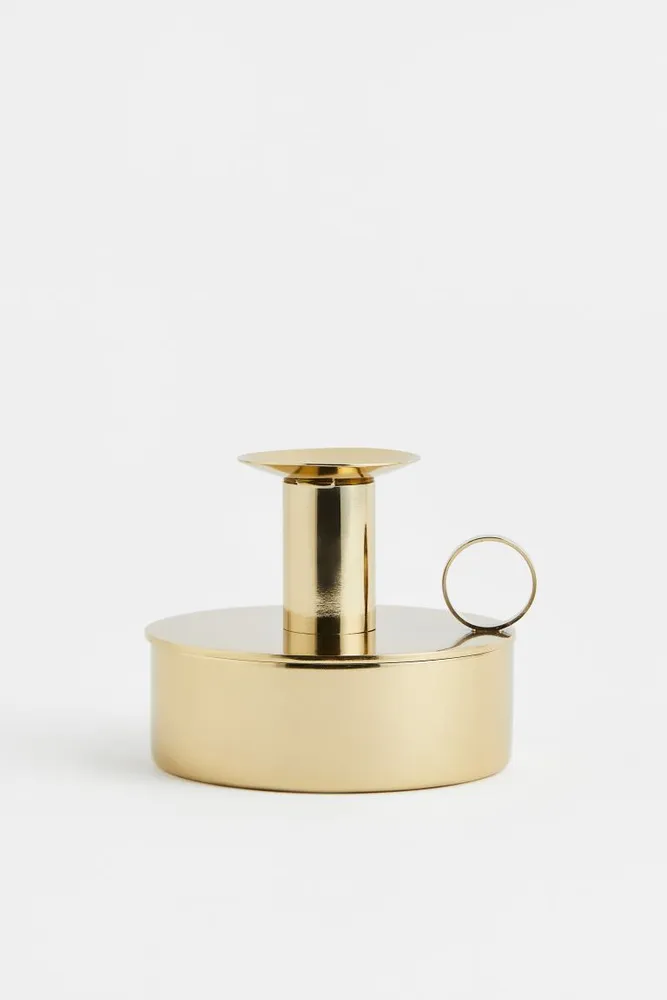 Metal Candle Holder with Box
