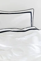 Egyptian Cotton Twin Duvet Cover Set