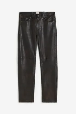 Pantalon en cuir