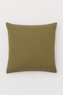 Housse de coussin en toile