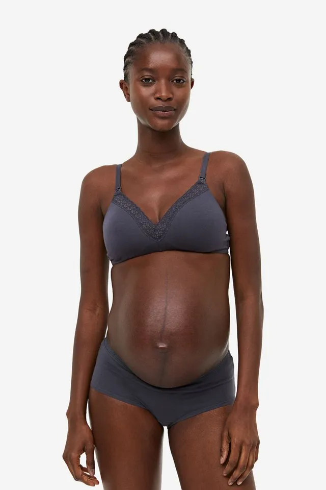 Cache Coeur Maternity and Breastfeeding Sports Bra Woma - Black