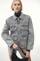 Denim Utility Jacket