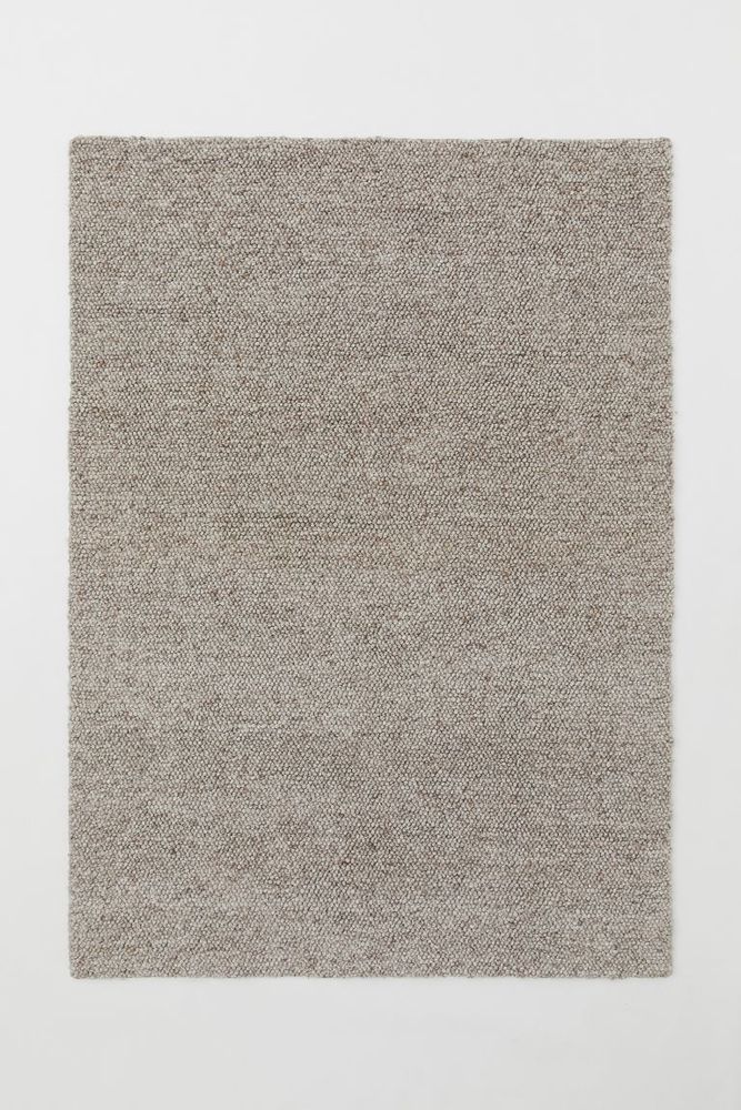 Tapis en laine mélangée