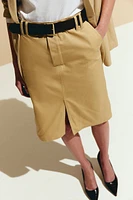 Utility Skirt with Belt