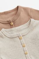 2-pack Cotton Henley Shirts