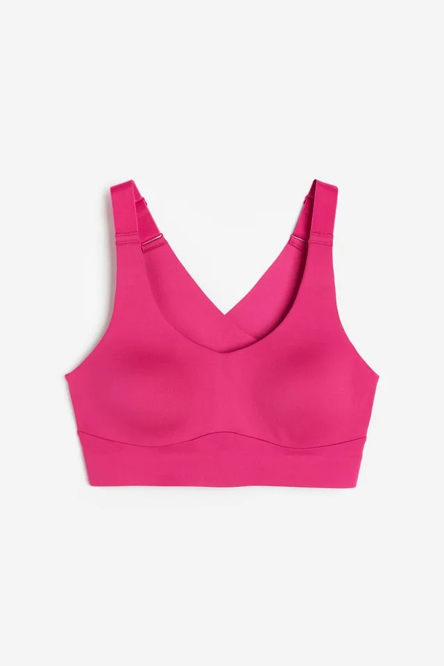 H & M DryMove Medium Support Sports bra Rot Sportswear in Red