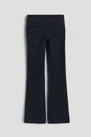 Flared Jersey Pants