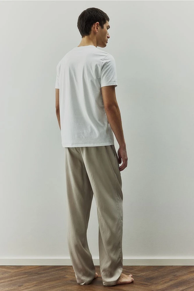 Regular Fit Lyocell Joggers