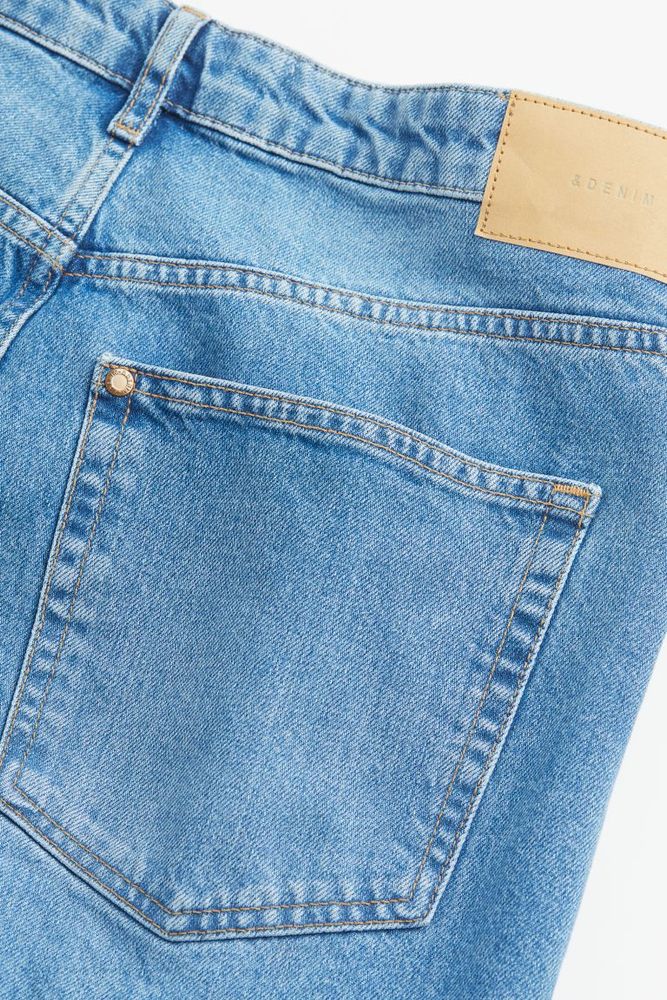 H&M+ 90's Straight High Jeans - Denim blue - Ladies