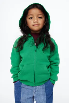 Veste à capuchon glissière