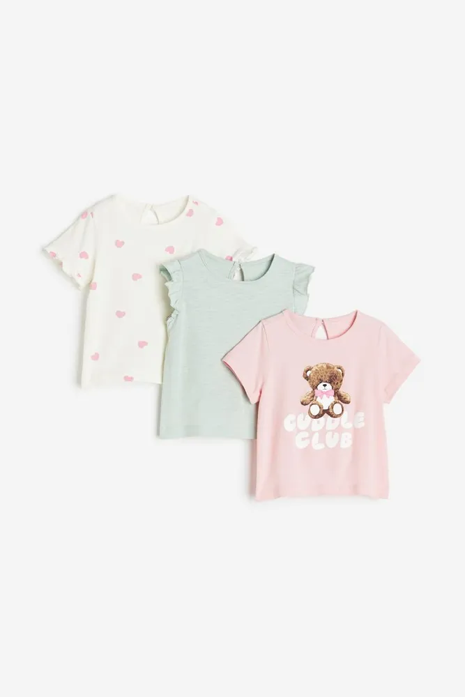 3-pack Cotton Jersey Tops