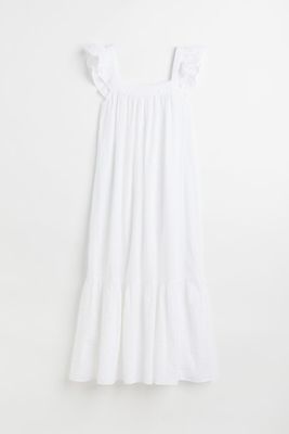 Robe en seersucker