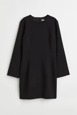 Long-sleeved Short Dress