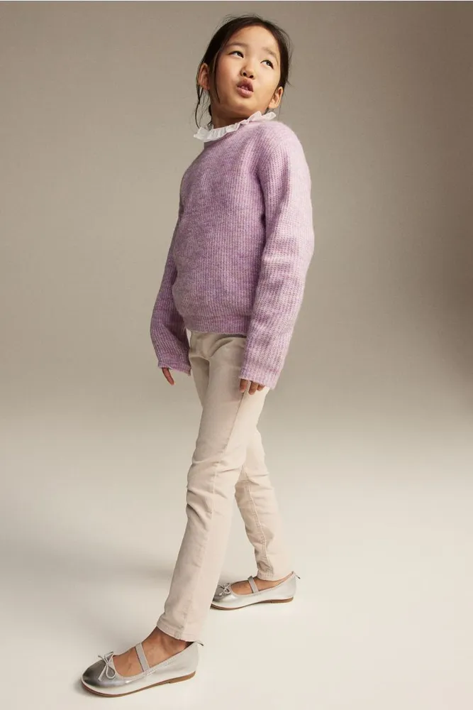 Corduroy Treggings - Light pink - Kids