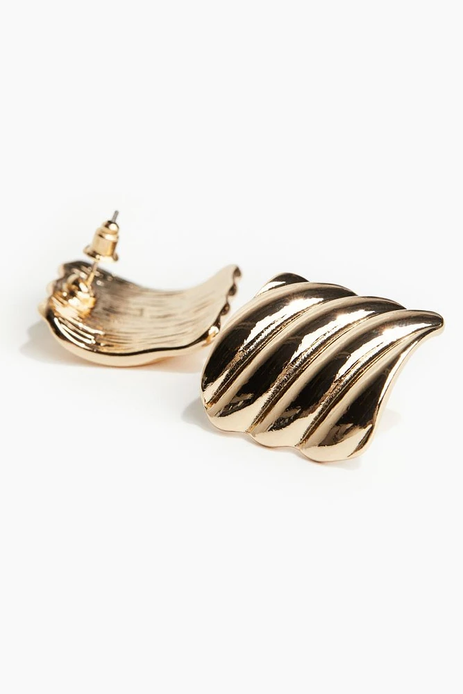 Fluted Stud Earrings