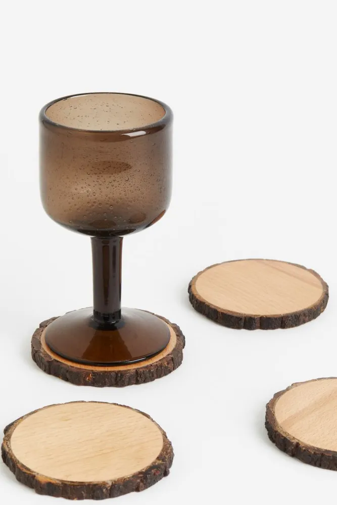 4-pack Wooden Coasters
