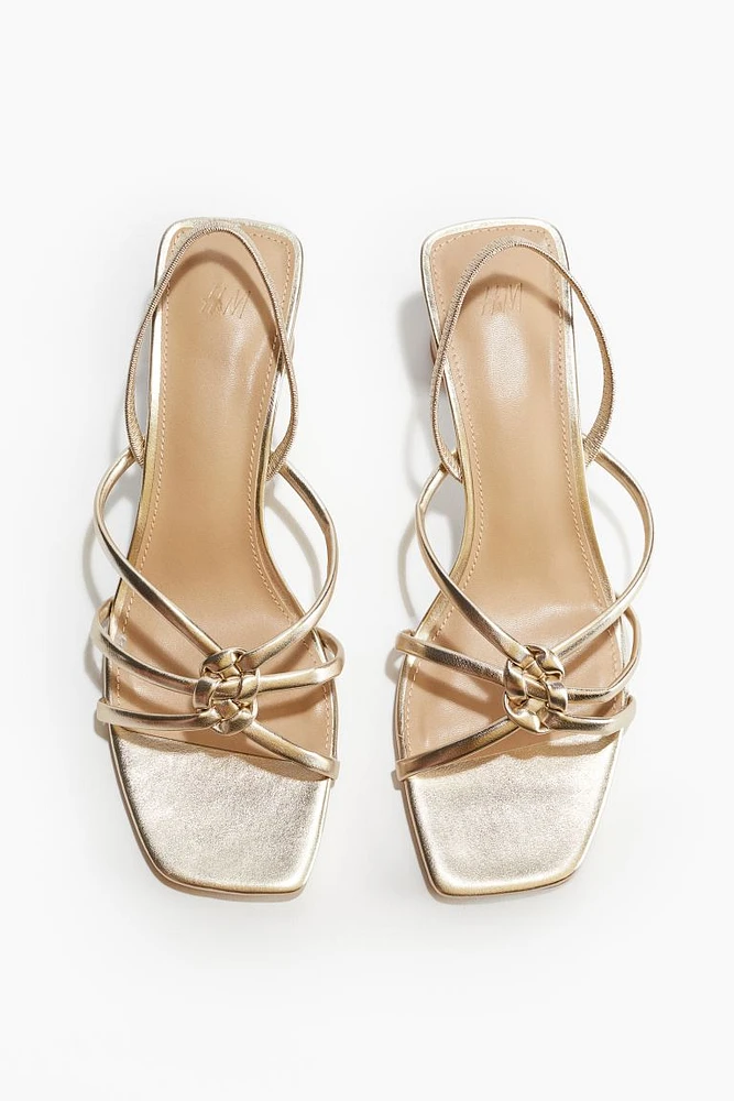 Strappy Heeled Sandals