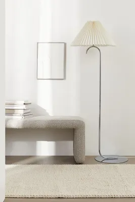 Banc en tissu bouclette