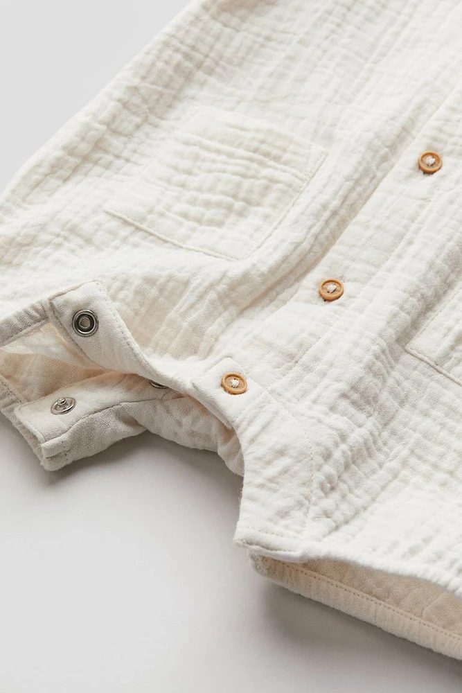 Cotton Muslin Romper Suit