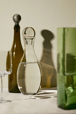 Clear Glass Carafe