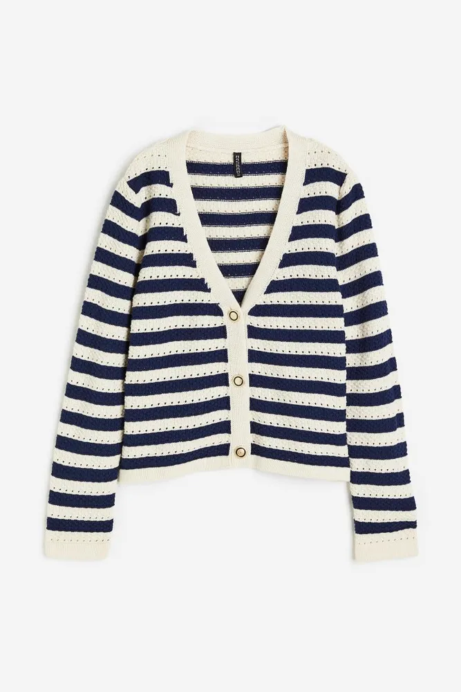 AE Pointelle-Knit Cardigan