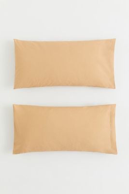 2-pack Cotton Percale Pillowcases