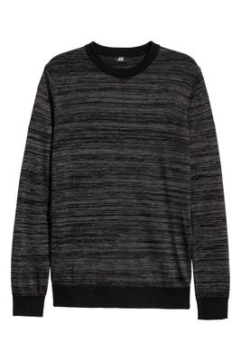 Slim Fit Fine-knit Cotton Sweater