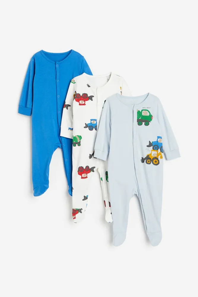 3-pack Pijamas de algodón