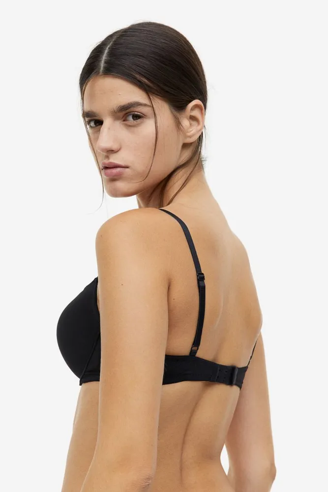 H&M 2-pack Jersey Super Push-up Bras