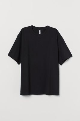 Wide-cut Cotton T-shirt