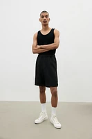 Relaxed Fit Knee-length Shorts