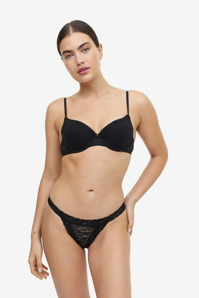 H&M 2-pack Lace Push-up Bras