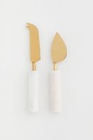 2-pack Marble Cheese Knives