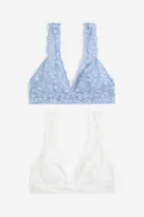 2-pack Soft-cup Lace Bras