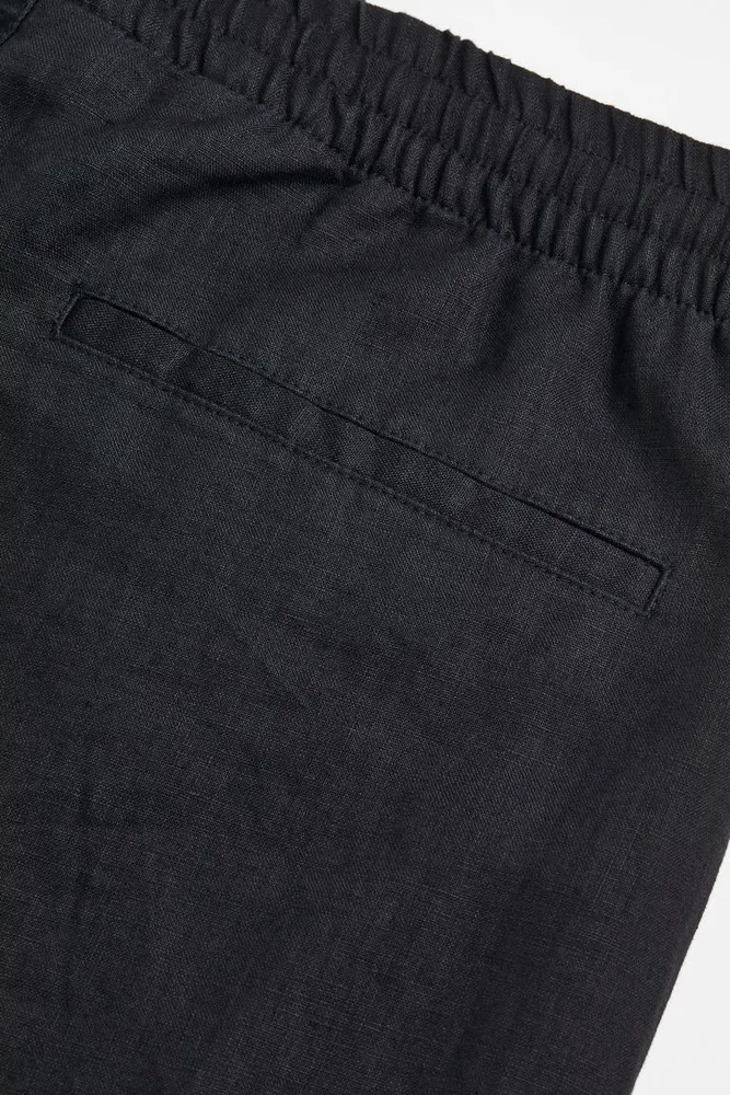 Regular Fit Linen Pants