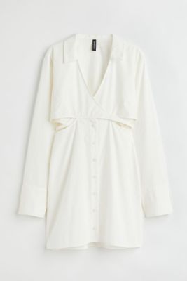 Robe en popeline de coton