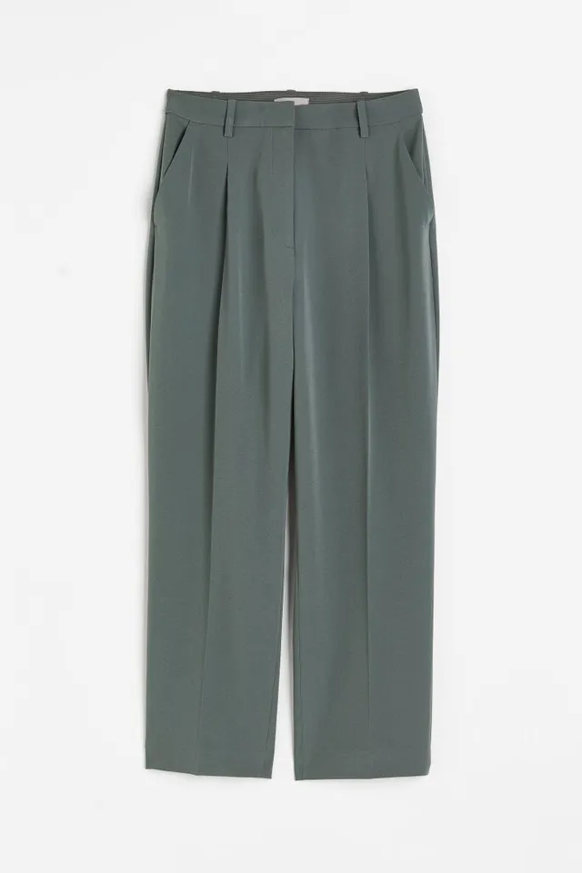 Tapered Tease High Waist Dress Pants