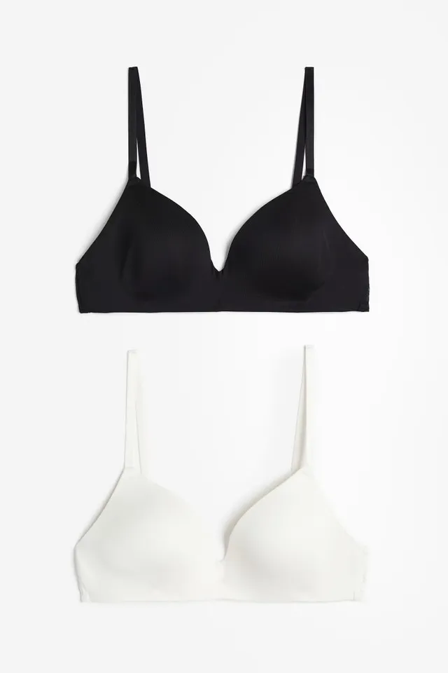 H&M 2-pack Microfiber Push-up Bras