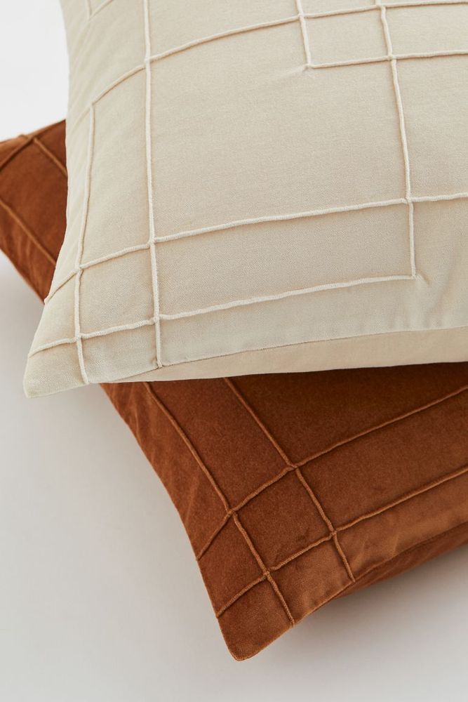 Cotton Velvet Cushion Cover