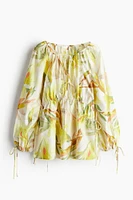 Drawstring-detail Blouse