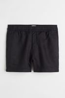 Regular Fit Linen Shorts