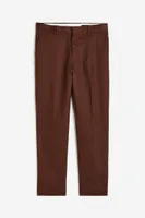 Regular Fit Linen Suit Pants