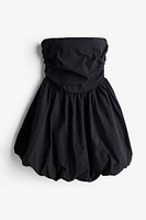 Bubble-hem Bandeau Dress