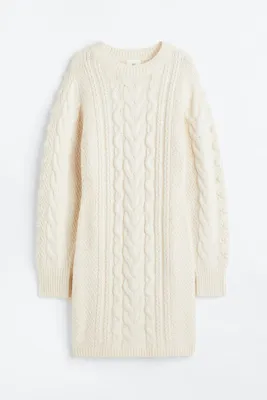 Cable-knit Dress