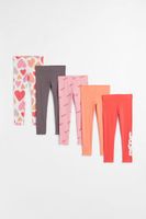 5-pack Cotton Leggings