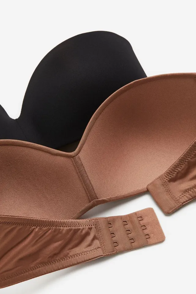 H&M 2-pack Soft-cup Bandeau Bras