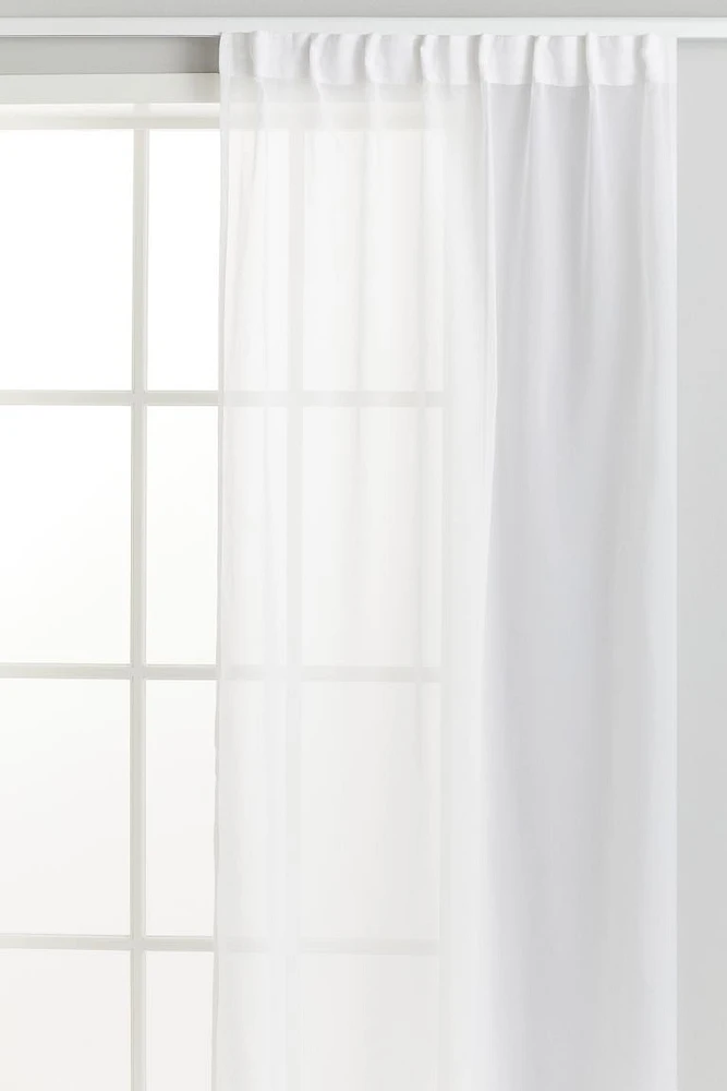 2-pack Sheer Curtain Panels