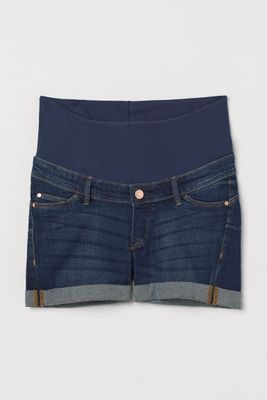 MAMA Push-up Denim Shorts