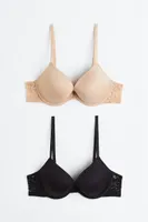 2-pack Push-up Bras